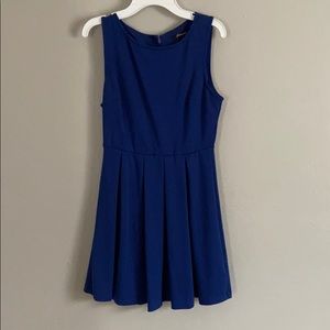Royal blue skater dress